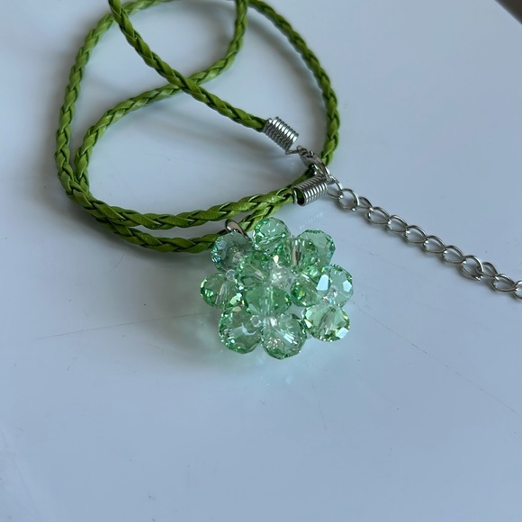 (3 for $12) Beaded Pendant Necklace 💚 - Picture 2 of 5